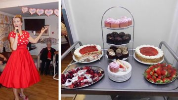 Sherwood care home celebrates Valentine’s Day